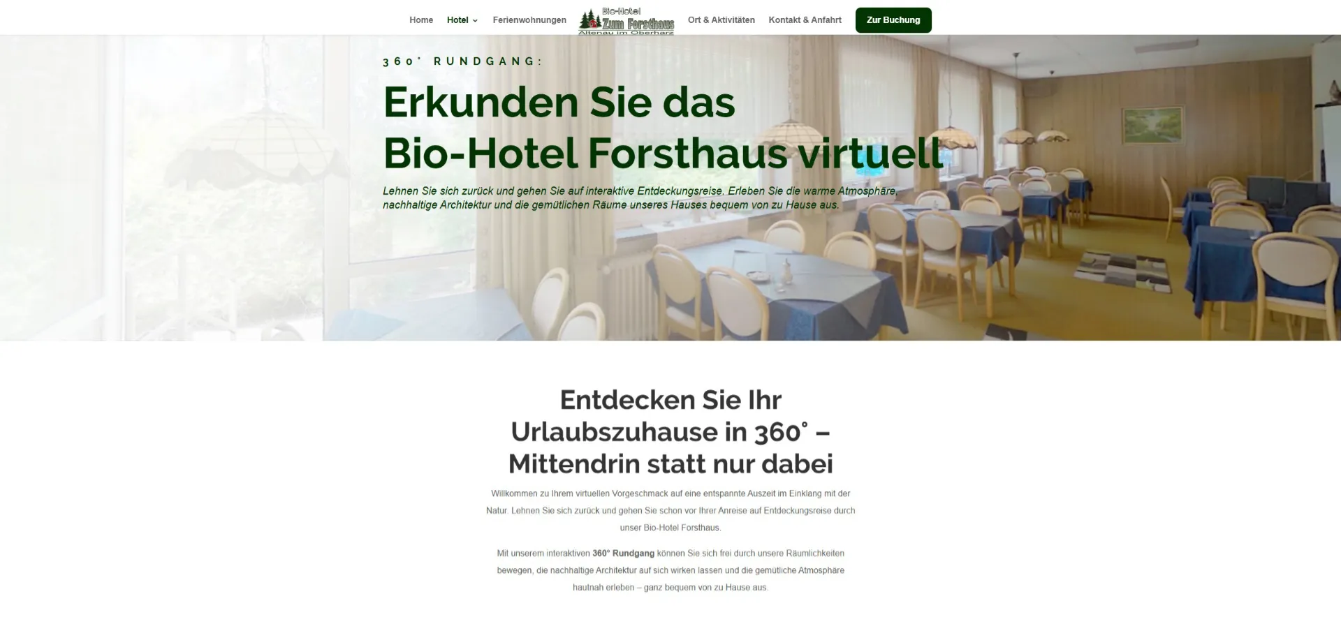 Bio-Hotel Zum Forsthaus Referenz: Bio-Hotel Zum Forsthaus