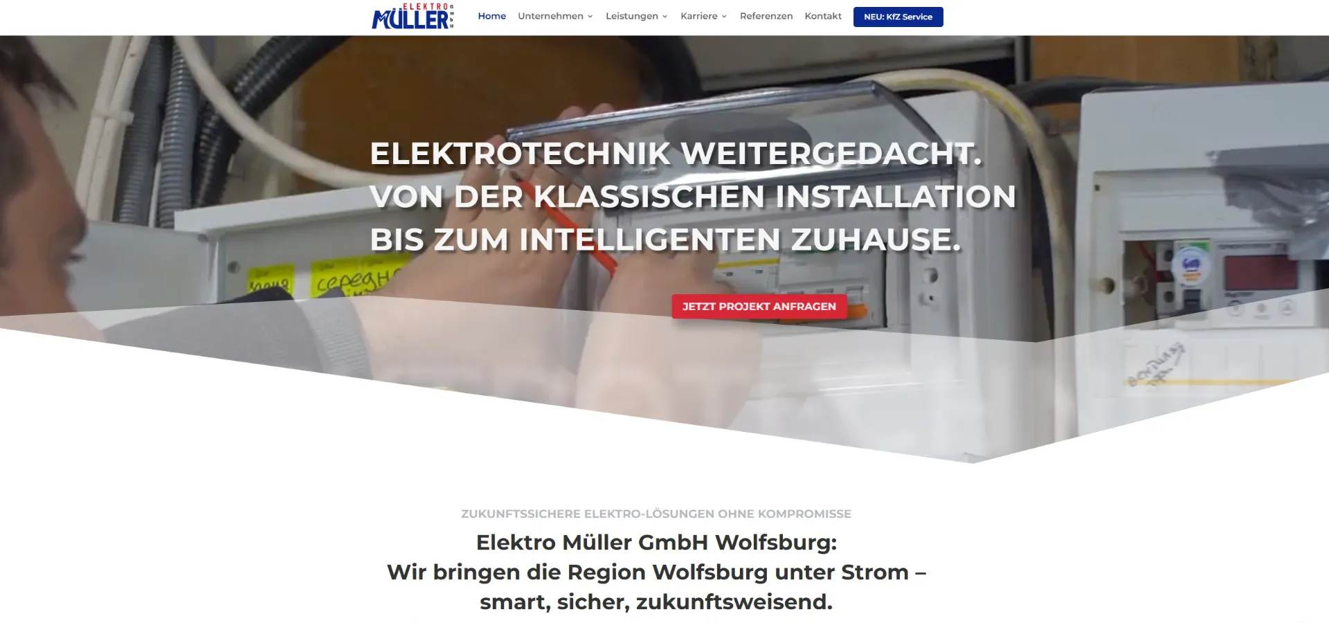 Elektro Müller, WOB Referenz: Elektro Müller, WOB