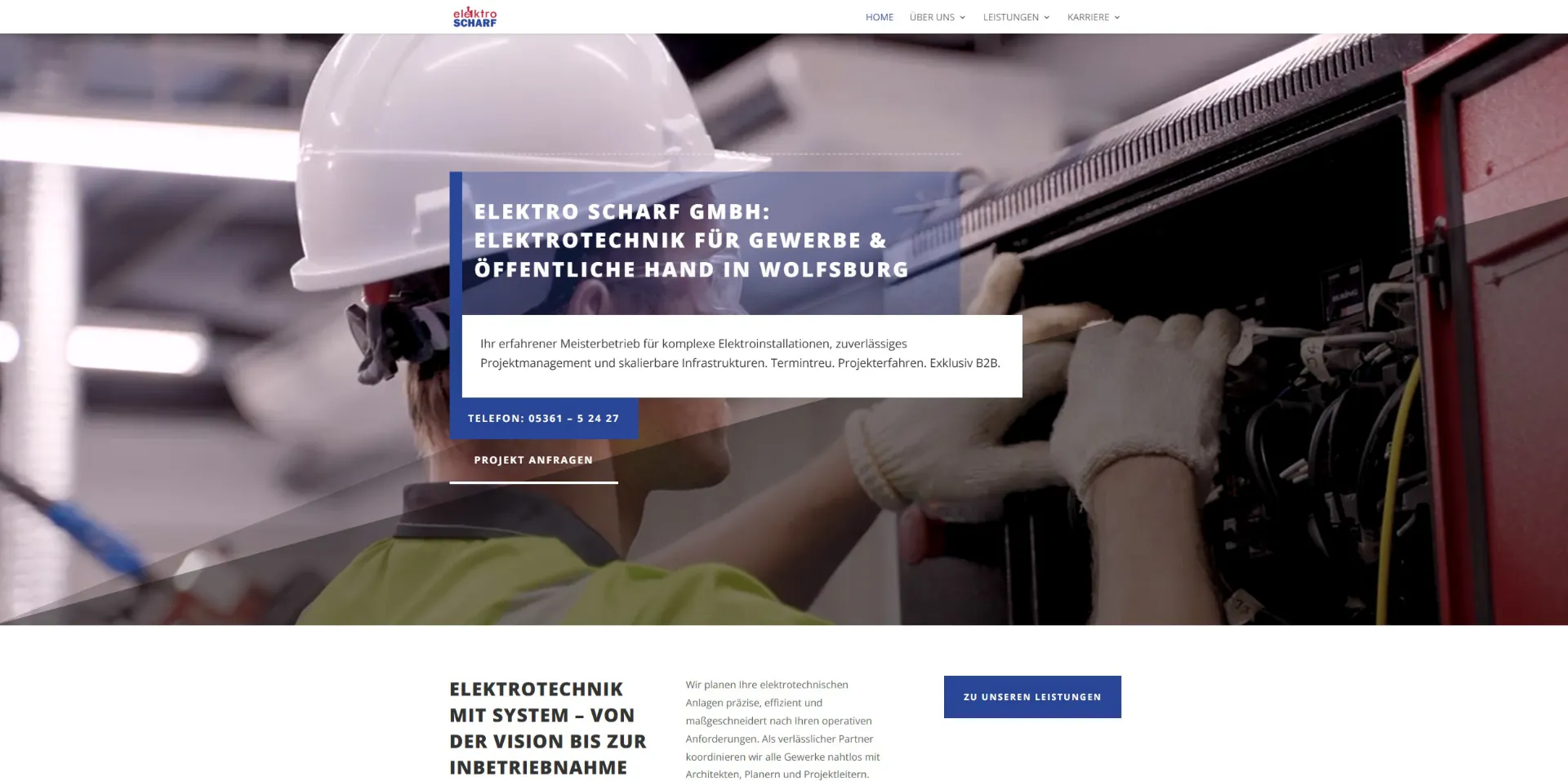 Elektro Scharf, WOB Referenz: Elektro Scharf, WOB